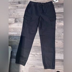 Airwalk Men's Black Cargo Pants